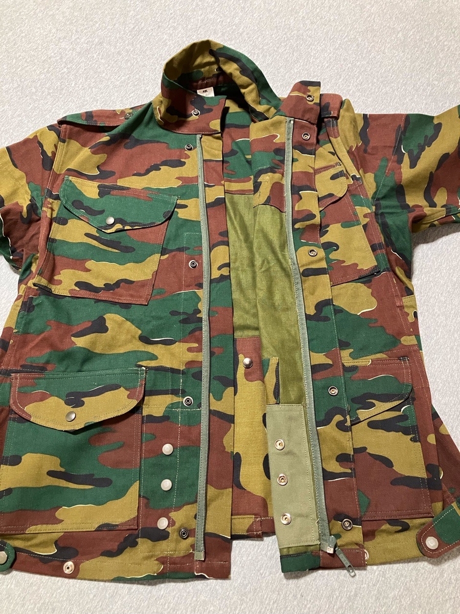 官給品をクラッシックカスタム！【ベルギーの軍服】陸軍空挺迷彩