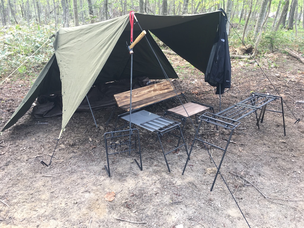 軍幕改造＃3】パップテントをファスナー改造して即売します…だって