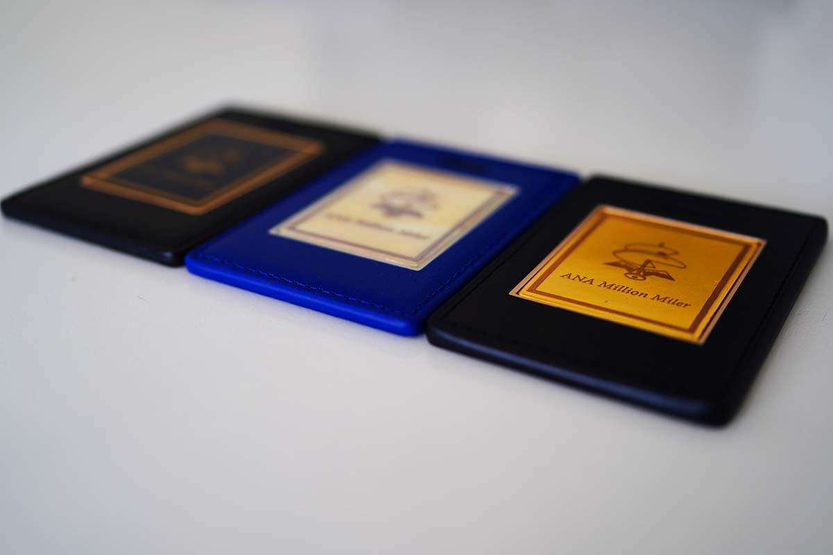 ANAミリオンマイラータグ(100万ゴールド)が到着 - 弾丸トラベルは怖くない!