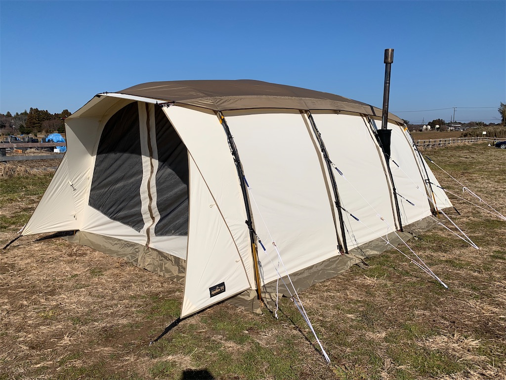 憧れのOGAWAのアポロンT/Cをゲット！テントと薪ストーブのお話