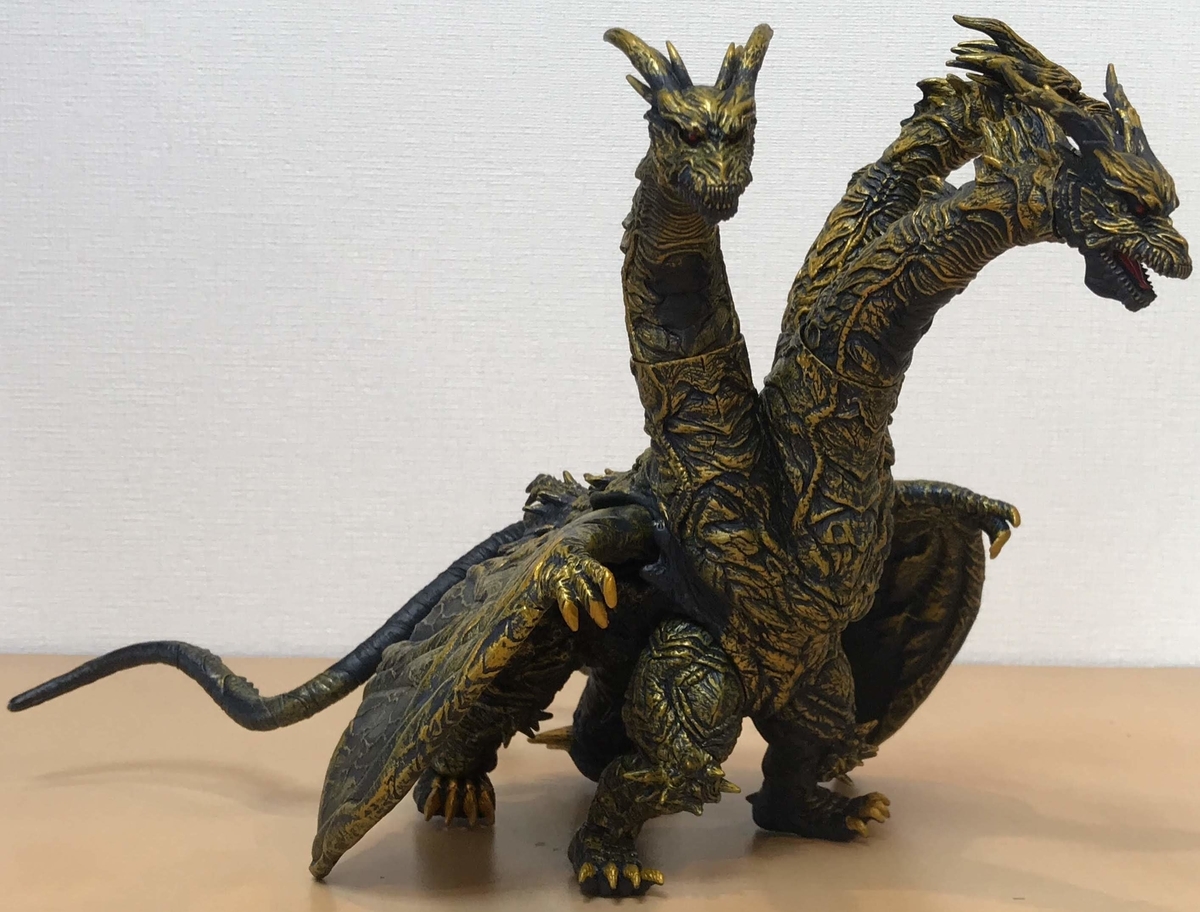 カイザーギドラ ムービーモンスターシリーズ (2004) - 怪獣ソフビ博物館