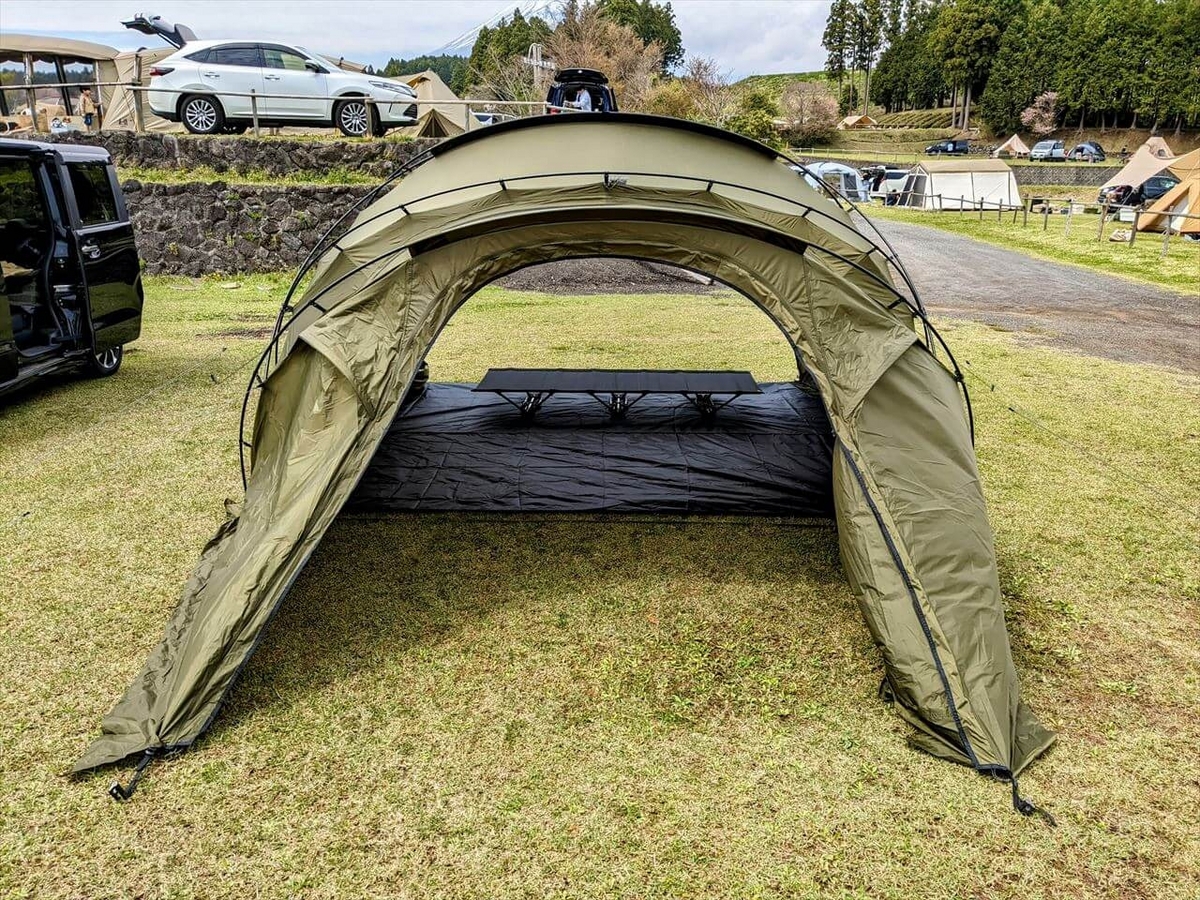 DOKICAMP G2000｜シェルターGの半額以下で買える大人気テントを