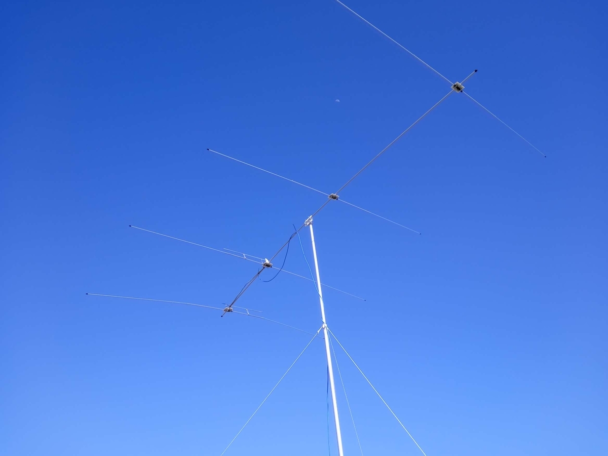 50MHz HB9CV 2エレ→4エレ化 製作 - JK3SIC アマチュア無線局のブログ