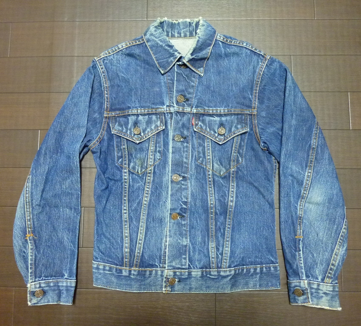 Levi's 70505 BIG E 70'S 刻印522＆524 - 赤い羽BLOG
