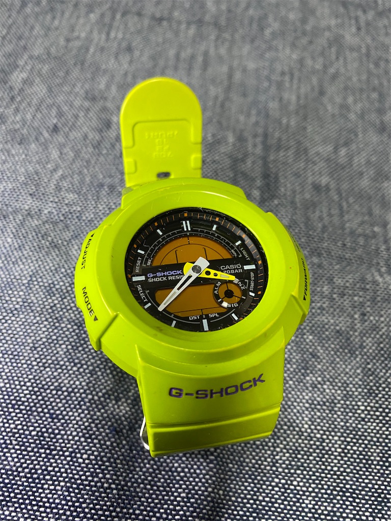 G-SHOCK AW-582SCの電池交換。 - カメラ屋元公式中の人 アオキのブログ