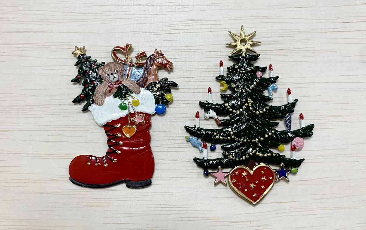 ピューターペイントのクリスマスツリー【Pewter Painting】 - 日がな一