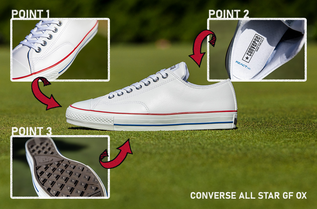 コンバースを履いてプレーする日が来るなんて！ 「CONVERSE MADE FOR