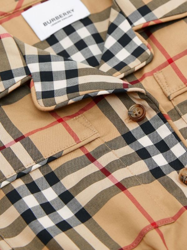 Burberry Kids バーバリー・キッズ ヴィンテージチェック ロンパース