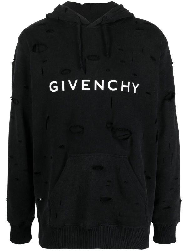 Givenchy ダメージ パーカー | ブラック | FARFETCH JP