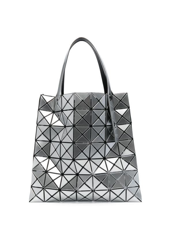 Bao Bao Issey Miyake Prism メタリック ハンドバッグ | シルバー