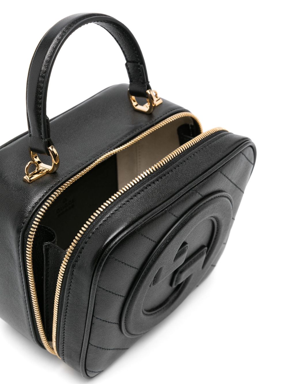 Gucci Blondie Leather Tote Bag | Black | FARFETCH