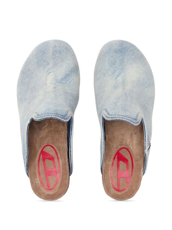 美品！Diesel D-Woodstock W 80mm デニムミュール