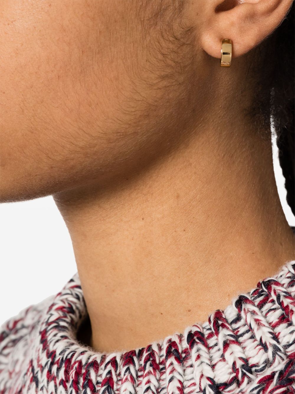 MM6 Maison Margiela フープピアス | ゴールドトーン | FARFETCH JP