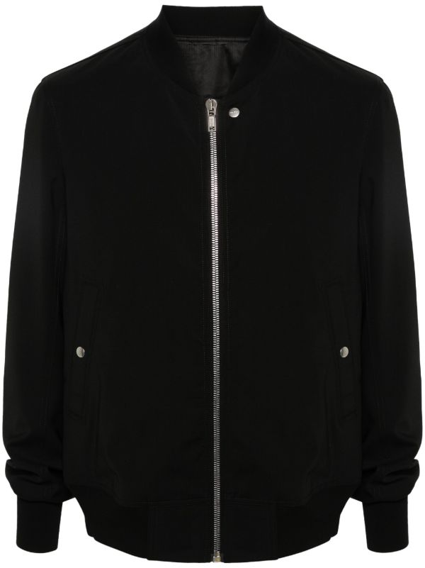 Rick Owens Classic Flight ジャケット | ブラック | FARFETCH JP