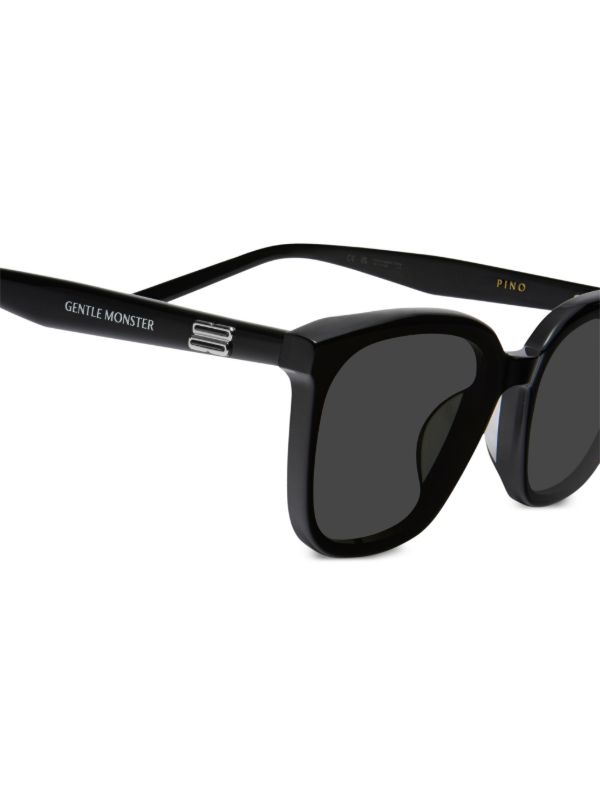 Gentle Monster Pino 01 Sunglasses | Black | FARFETCH CA