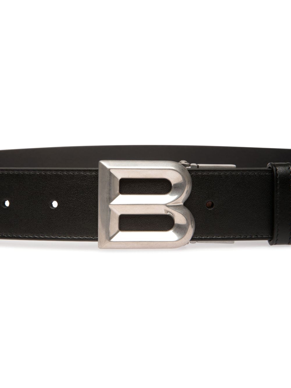 Bally ロゴバックル レザーベルト | ブラック | FARFETCH JP