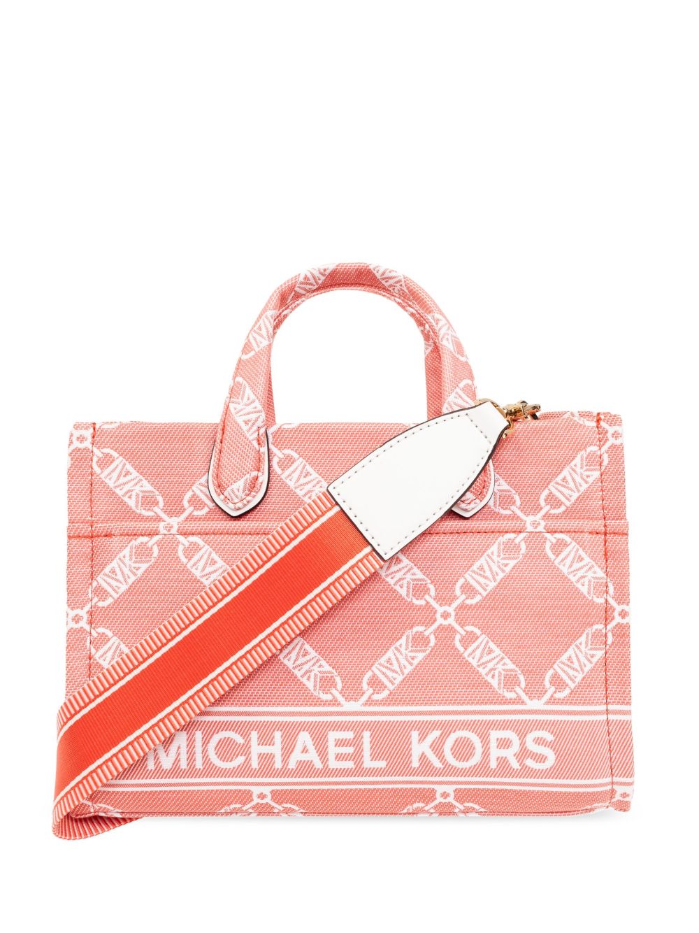 Michael Michael Kors Small Gigi Jacquard Tote Bag | Pink | FARFETCH