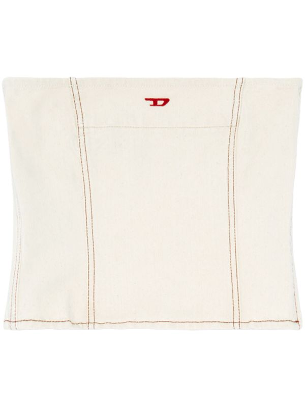 Diesel De-Ville ストラップレス トップ | ホワイト | FARFETCH JP