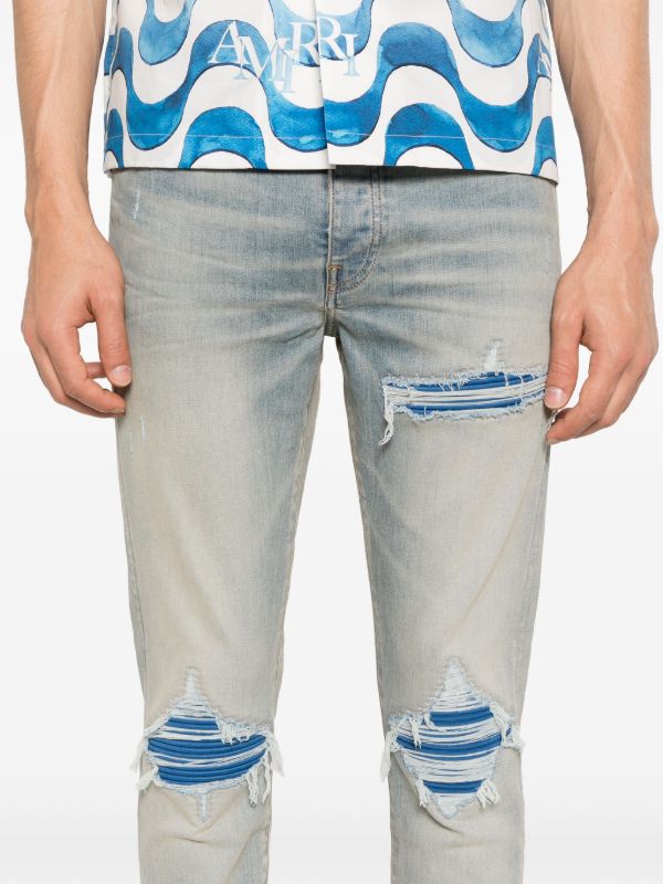 AMIRI MX1 スキニージーンズ | ブルー | FARFETCH JP