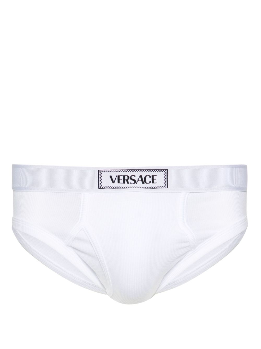 Versace 90s ロゴ ブリーフ | ホワイト | FARFETCH JP