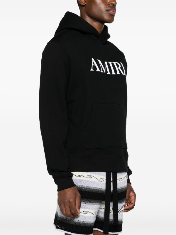 AMIRI ロゴ パーカー | ブラック | FARFETCH JP