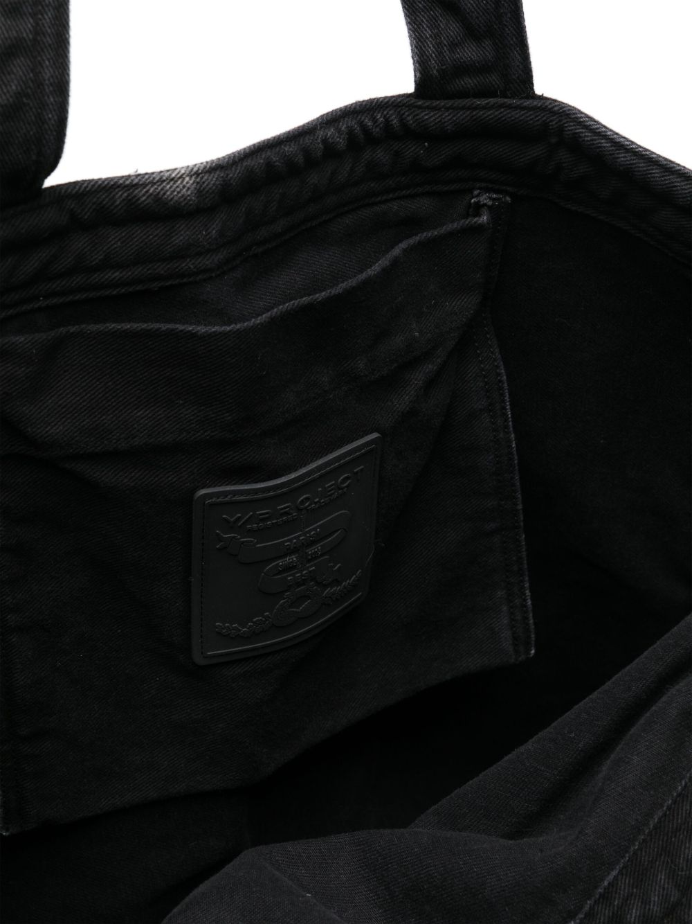 Y/Project Maxi Wire Cabas デニム トートバッグ | ブラック | FARFETCH JP