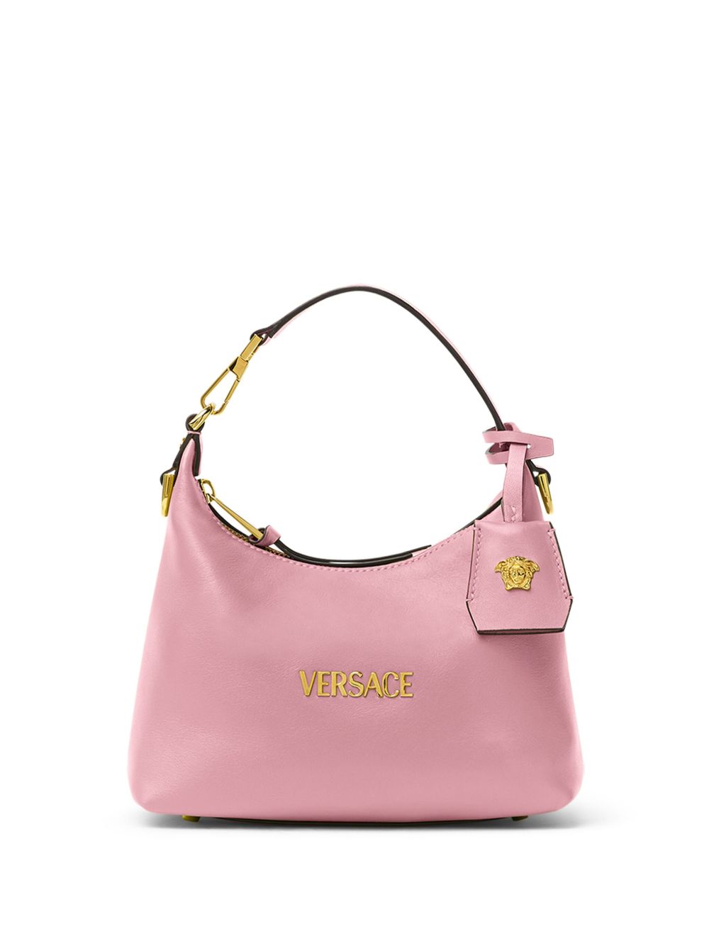 Versace Tag Hobo Bag | Pink | FARFETCH