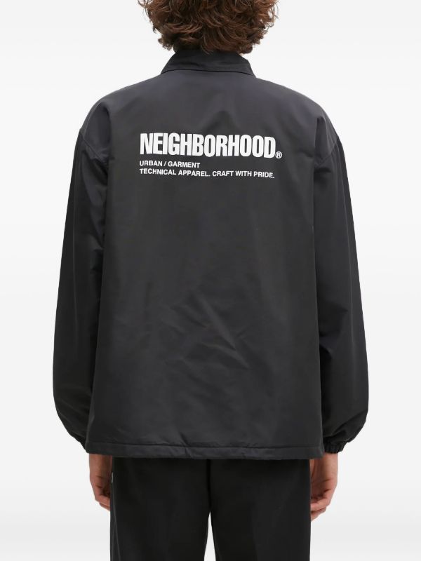 Neighborhood コーチジャケット | ブラック | FARFETCH JP