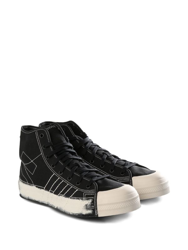 Y-3 Nizza Hi Sneakers | ブラック | FARFETCH JP