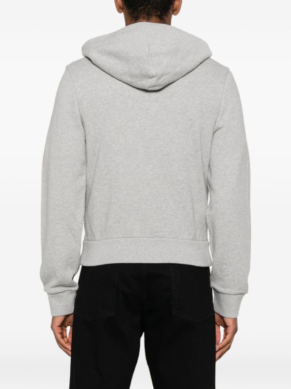 Moncler ジップアップ パーカー | グレー | FARFETCH JP