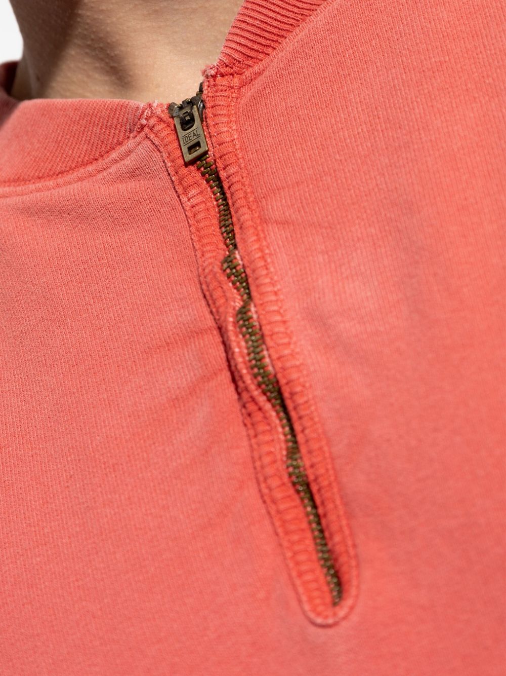 Maison Margiela ハーフジップ スウェットシャツ | オレンジ | FARFETCH JP