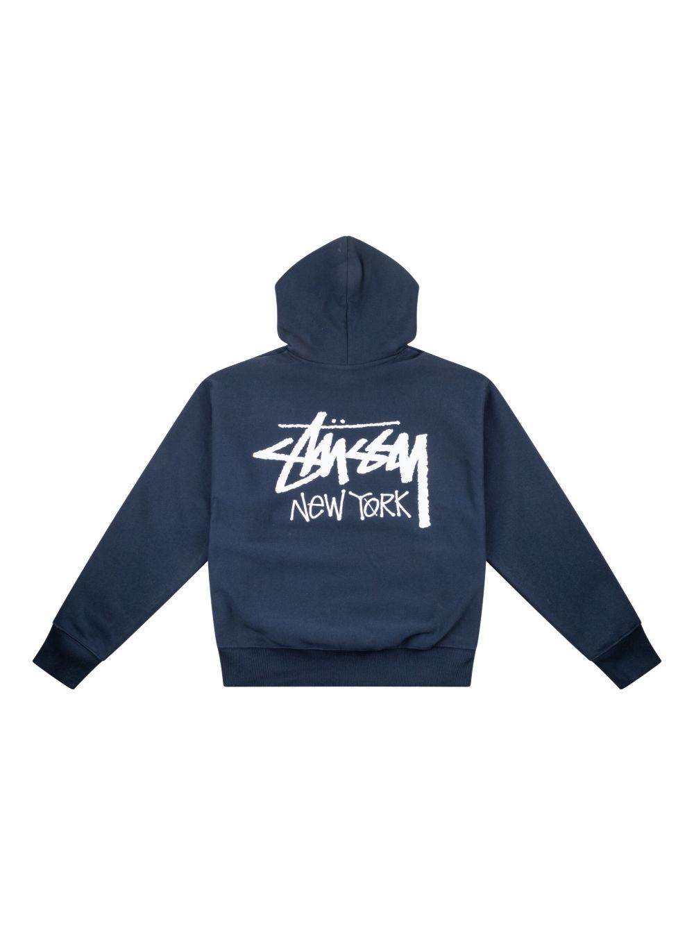 Stüssy Basic Hoodie | Blue | FARFETCH CA