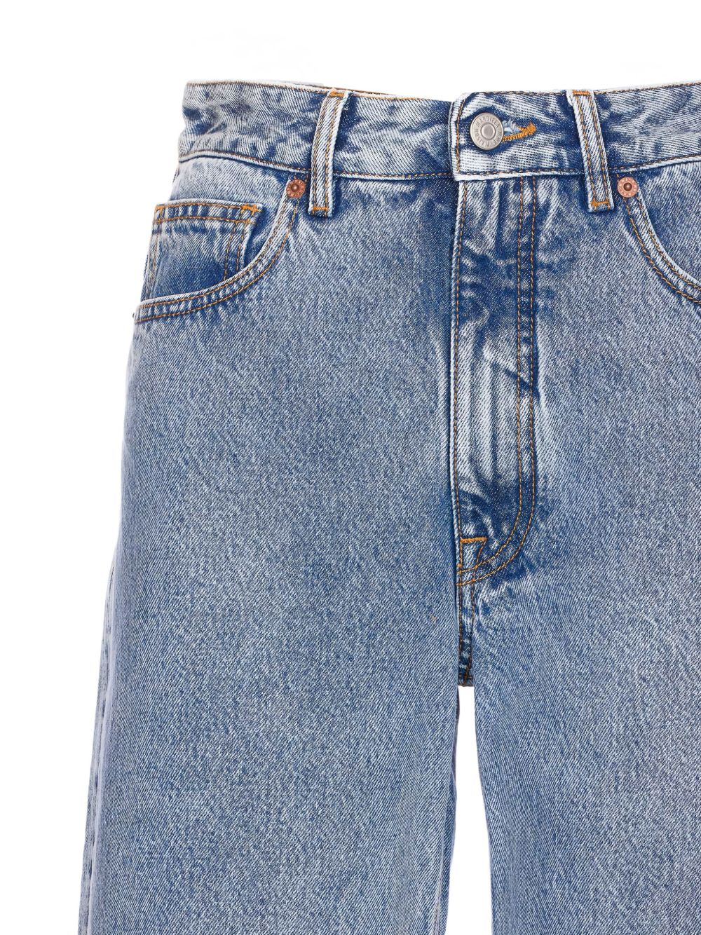 MM6 Maison Margiela ワイドジーンズ | ブルー | FARFETCH JP