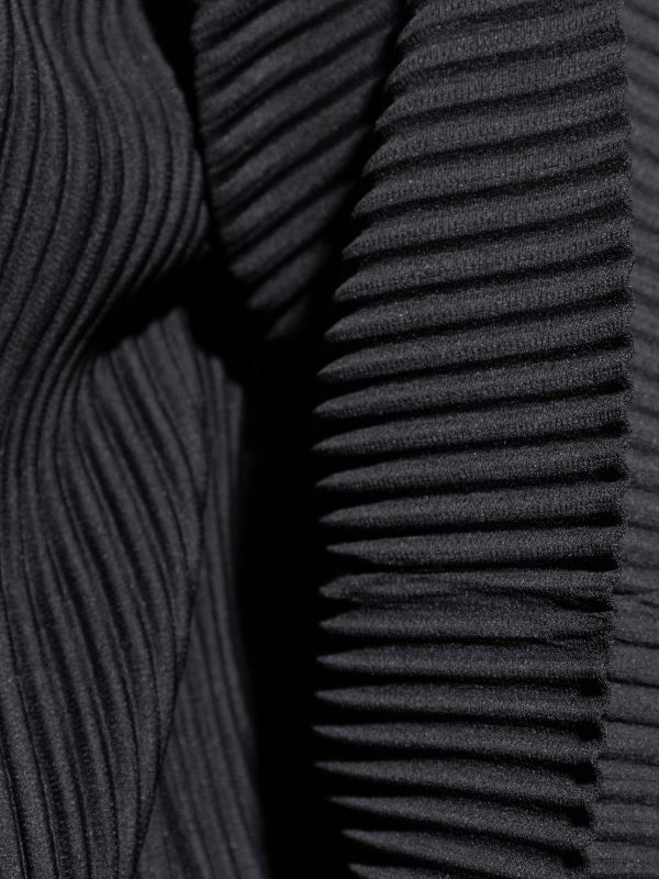 Homme Plissé Issey Miyake ジップアップ ジャケット | ブラック