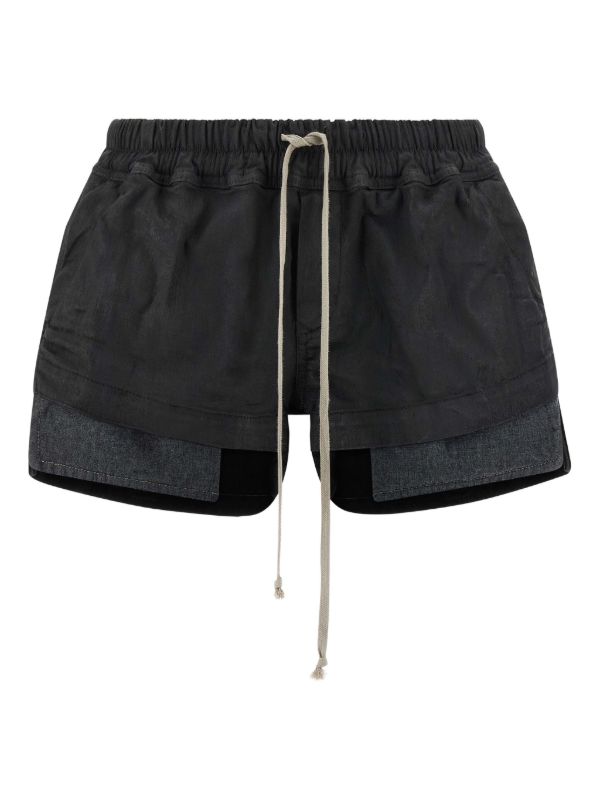 Rick Owens DRKSHDW Fog Boxers ショートパンツ | ブラック | FARFETCH JP