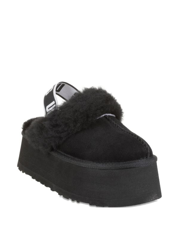 UGG Funkette プラットフォーム ミュール | ブラック | FARFETCH JP
