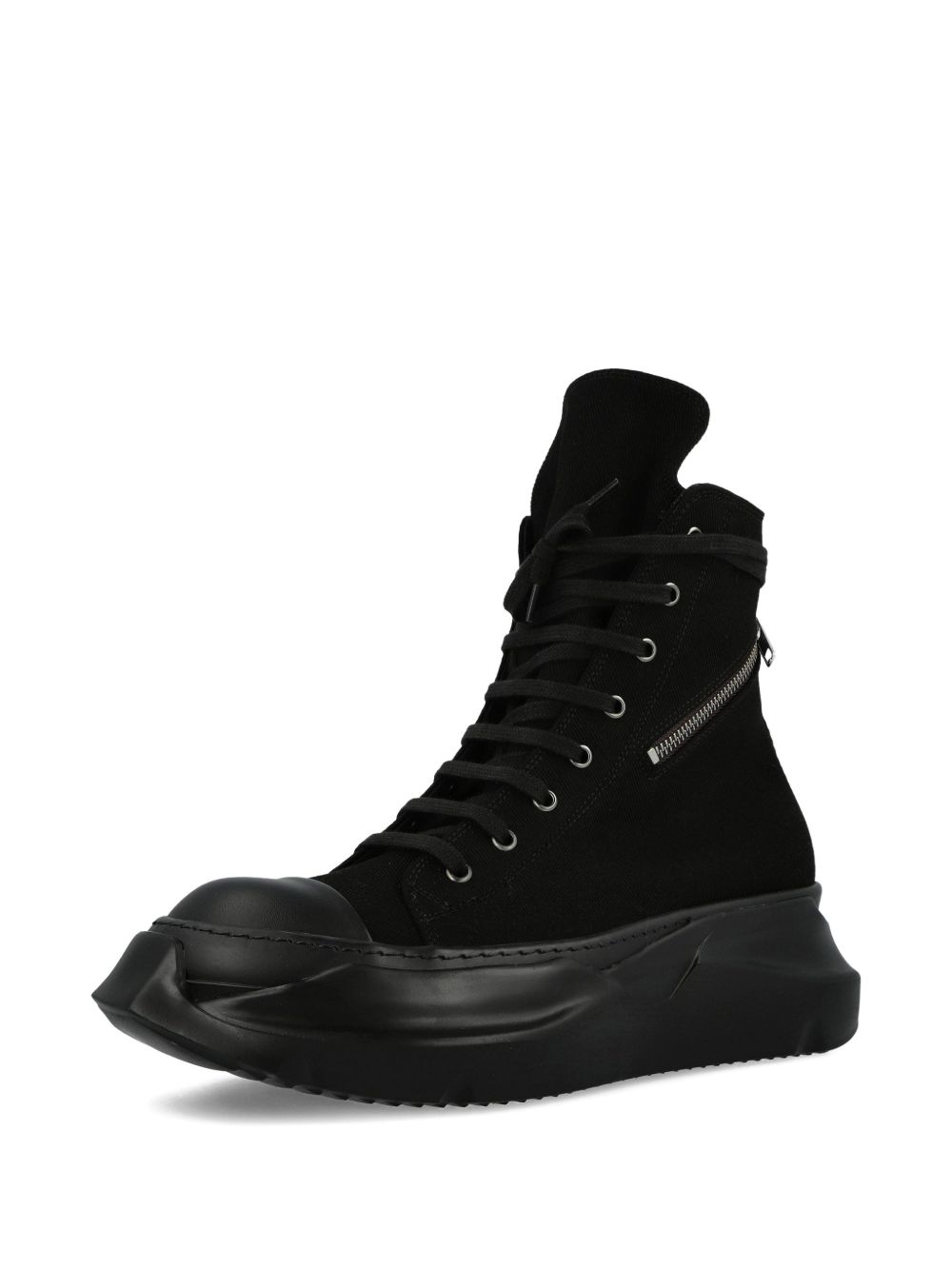Rick Owens DRKSHDW Abstract ハイカット スニーカー | ブラック