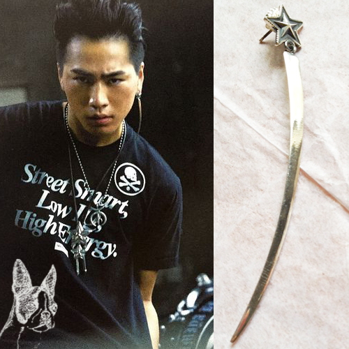 Cody Sanderson Shooting Star Dangling Single Earring (Cody