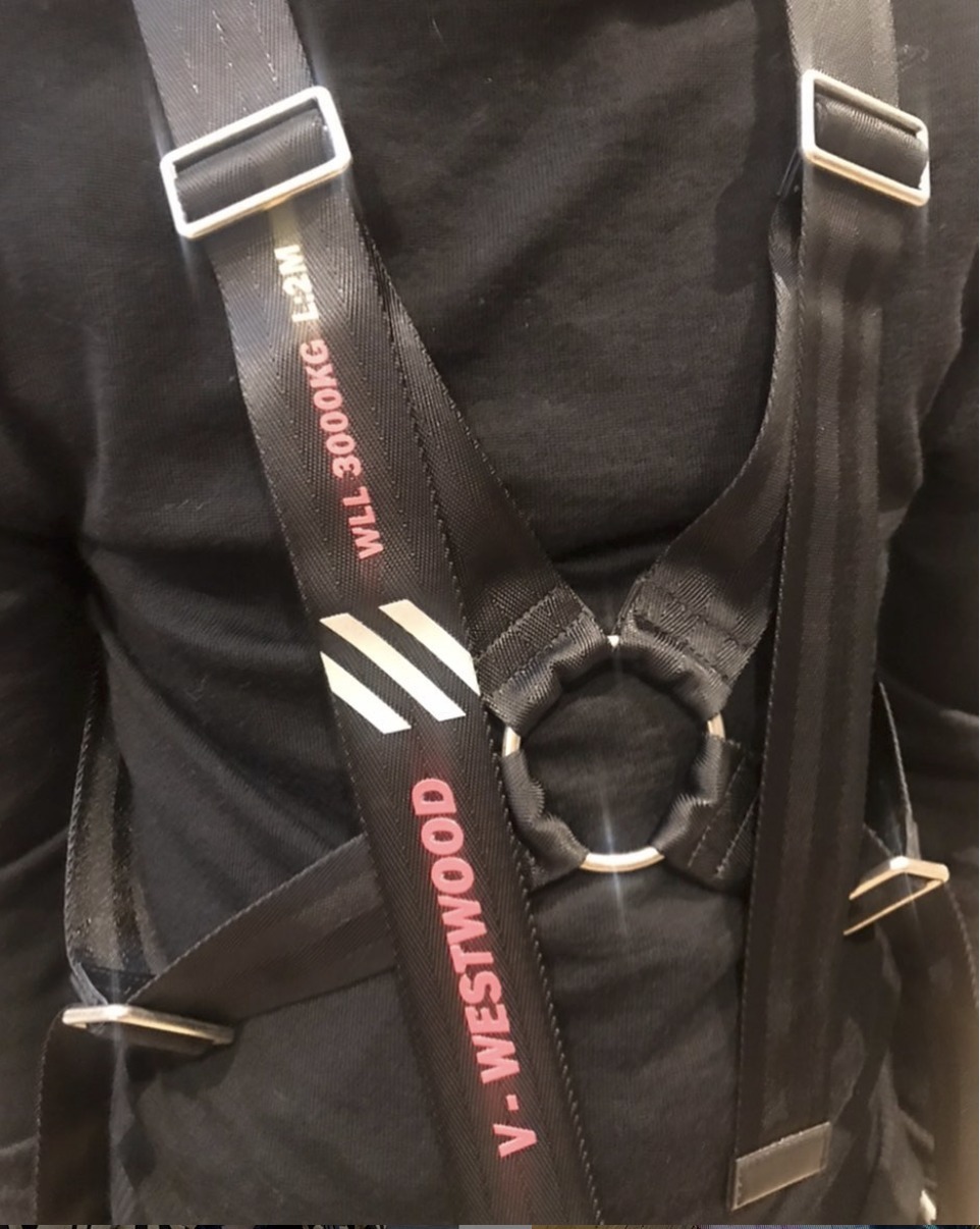 名作☆Vivienne Westwood パラシュート ハーネス ベルト UNISEX