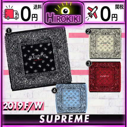 Supreme FUCK wool scarf 総柄 マフラー スカーフ 赤 Supreme Fuck