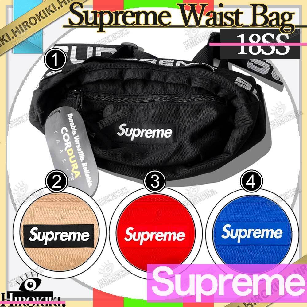 18SS /Supreme Waist Bag シュプリーム ウエスト バッグ ロゴ (Supreme