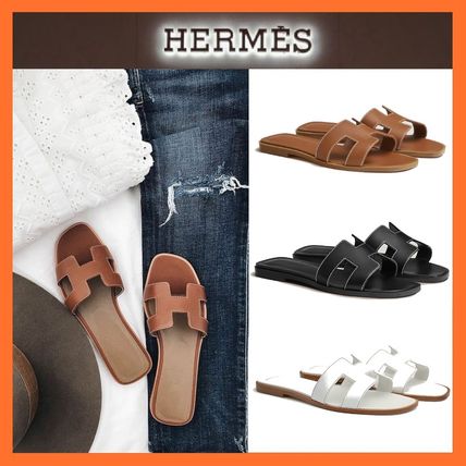 HERMES Oran(エルメス オラン) サンダル・ミュール(レディース