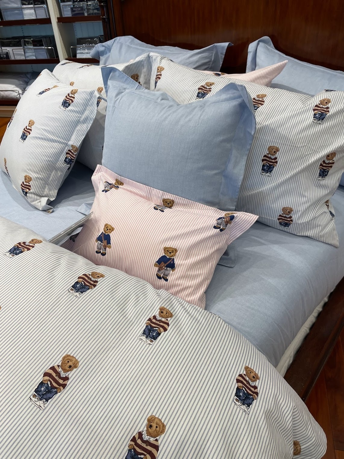 ☆国内発送☆ラルフローレン☆POLOベアー布団カバー＆シーツ☆ (Ralph