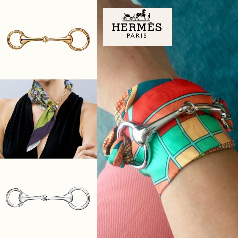 入手困難】HermesエルメススカーフリングMors scarf ring (HERMES/指輪