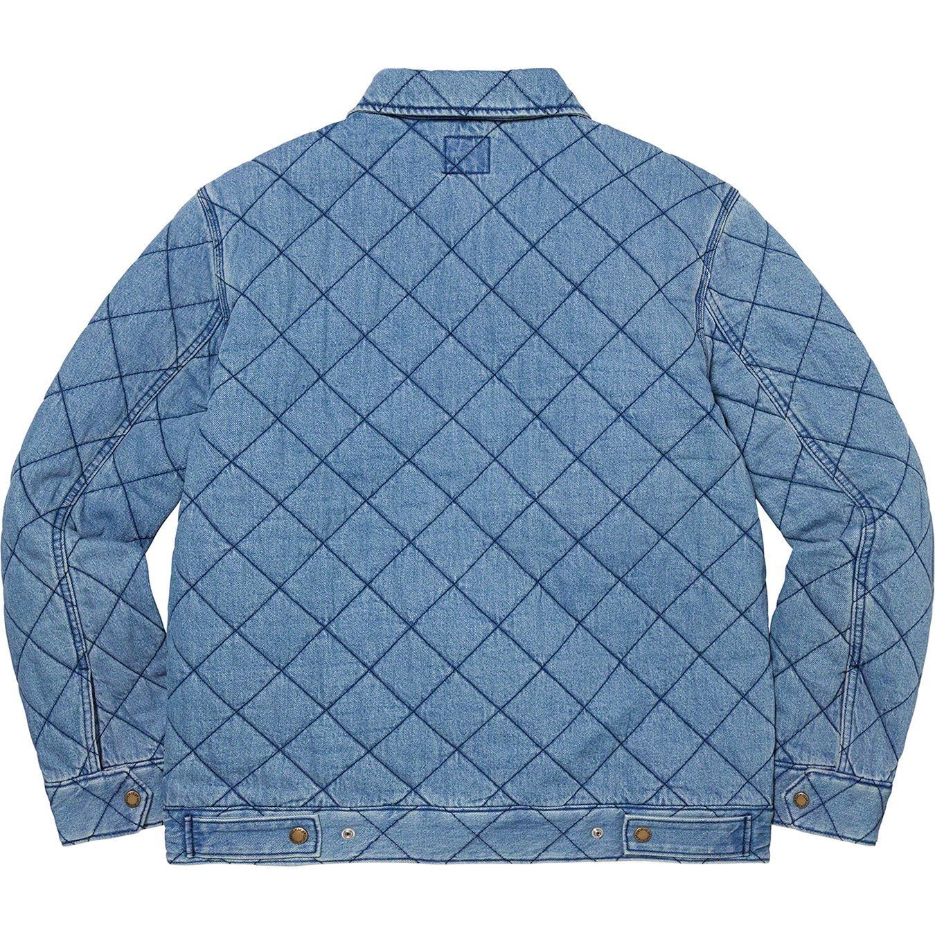 21AW Week18 Supreme Dickies Quilted Denim Work Jacket (Supreme