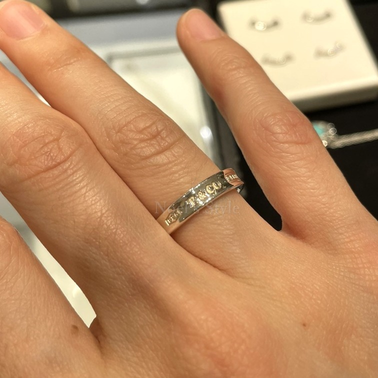 Tiffany ティファニー 1837 リング シルバー ナロー (Tiffany & Co