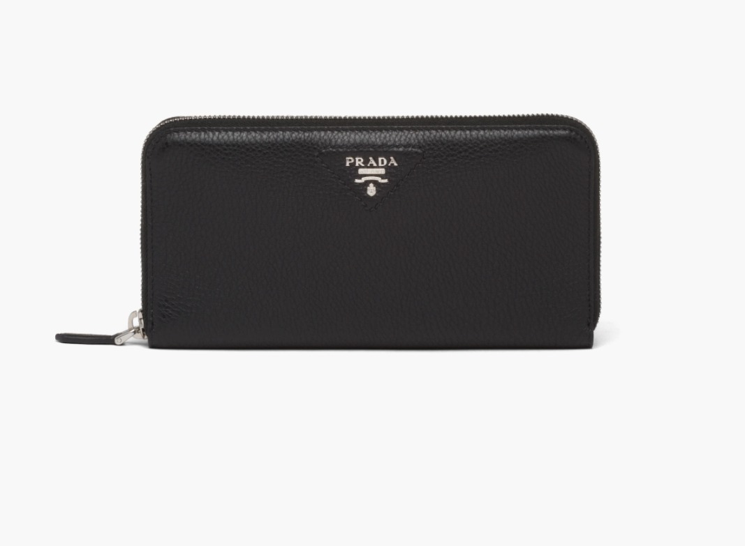 PRADA新作 ヴィッテロダイノレザー ジップアラウンド長財布 (PRADA/長