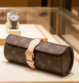 3色展開【Louis Vuitton】エテュイ・3 モントル 腕時計ケース