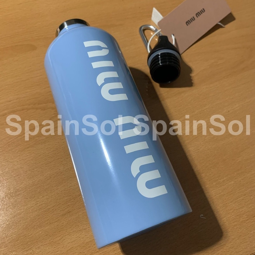 人気上昇中【MIU MIU】ステンレス ロゴウォーターボトル 500ml