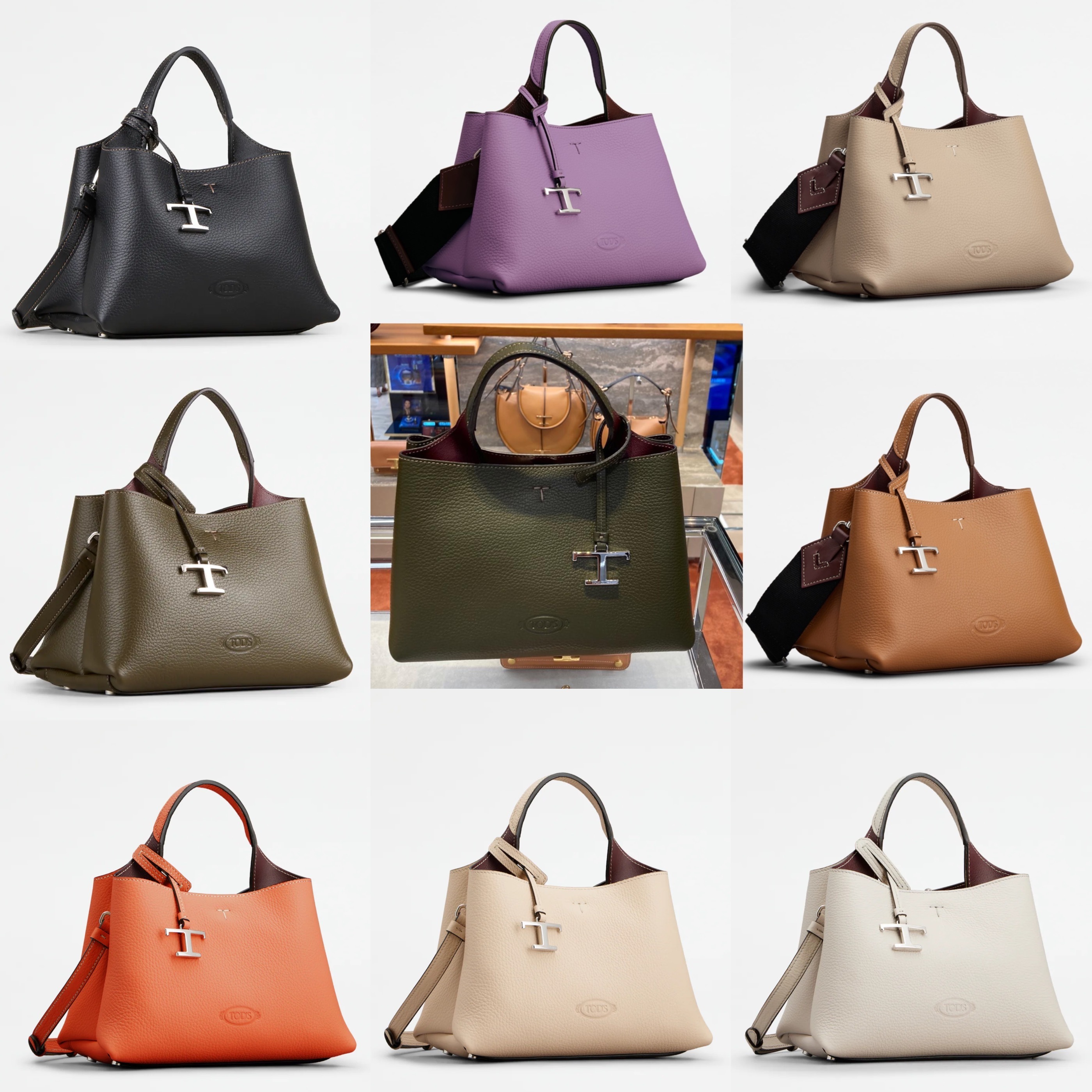 TOD'S 【入手困難】大人気☆トッズ レザー バッグ☆MICRO☆全色 (TOD'S